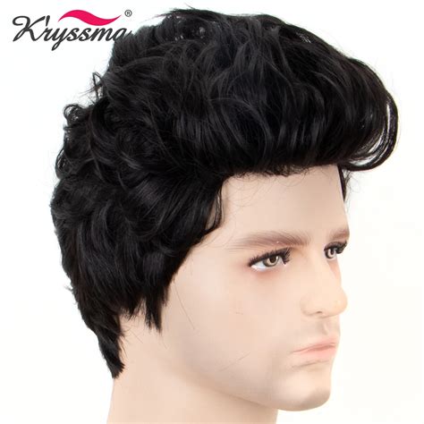 male short black wig|human hair wigs black men.